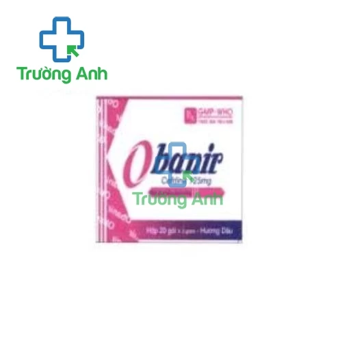 Obanir 125mg - Thuốc trị nhiễm khuẩn nhẹ hiệu quả của Armephaco